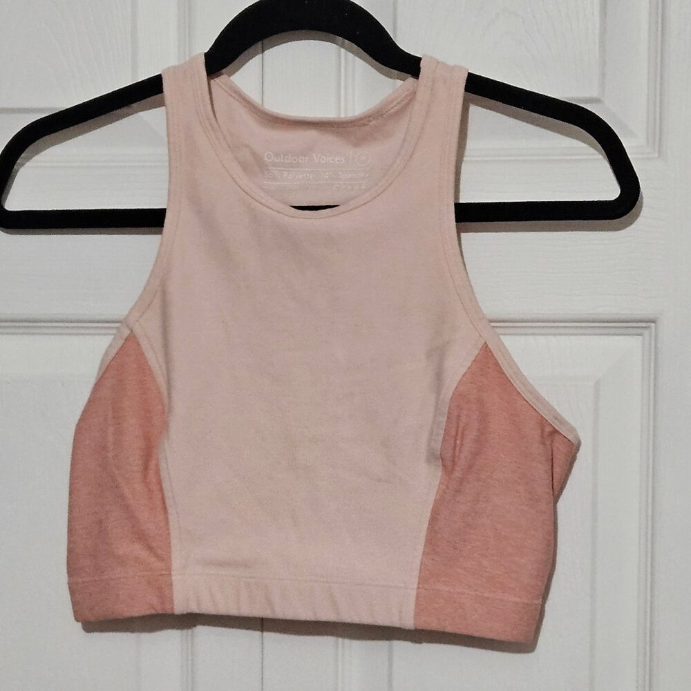 Ladies Outdoor Voices Sports Bra Size Medium